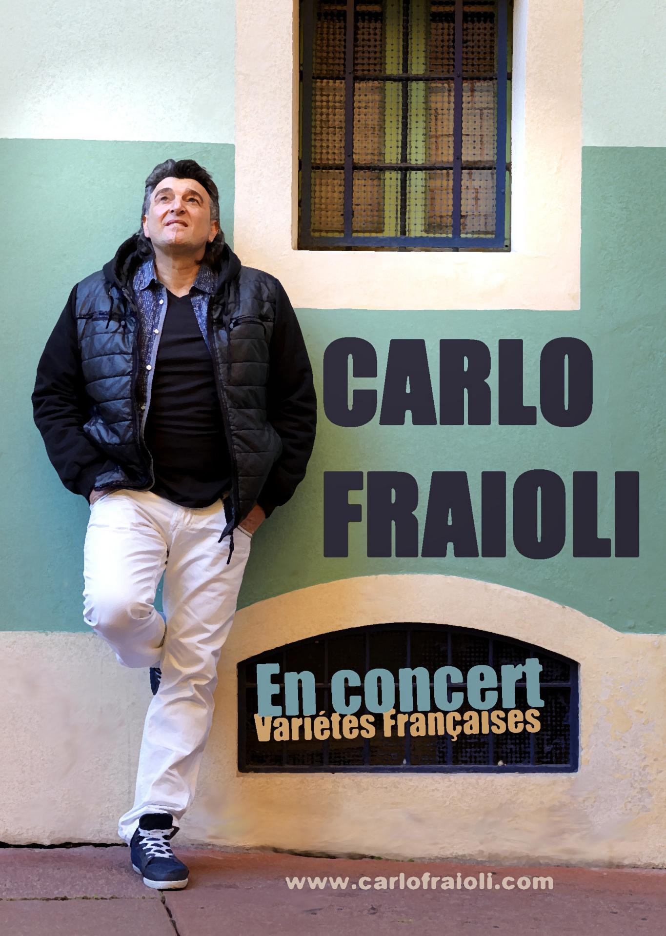 affiche Carlo Fraioli au coin dela rue 